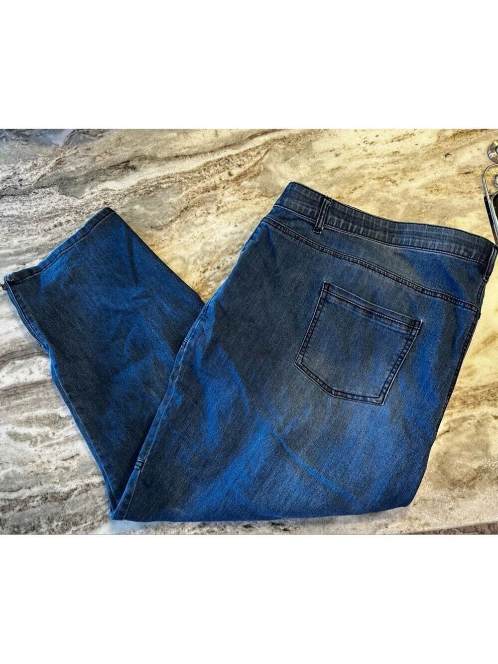 Catherines Blue Ankle & Cropped Jeans 5XWP